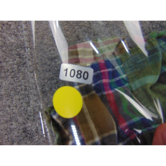 Thornton Bay Shorts Mens 34 Patchwork Madras Plaid Preppy Cotton Casual - Picture 8 of 8